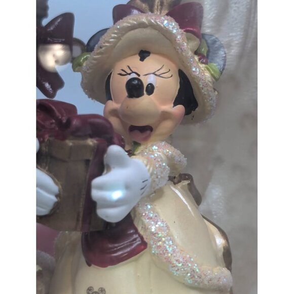 Victorian Mickey & Minnie Christmas Ornament - Picture 7 of 10
